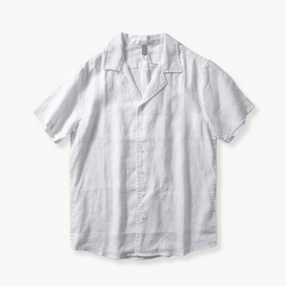 Camisa Rico de Algodón con Cuello Camp