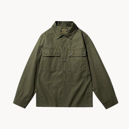 Chaqueta militar de algodón Terrain