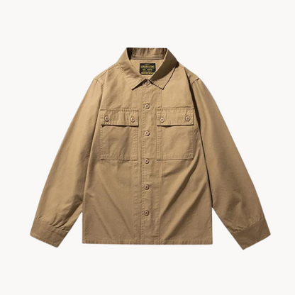 Chaqueta militar de algodón Terrain