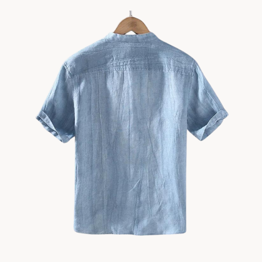 Camisa Oceanic de Lino Puro