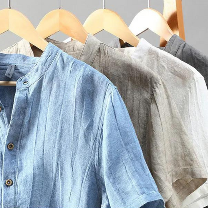 Camisa Oceanic de Lino Puro