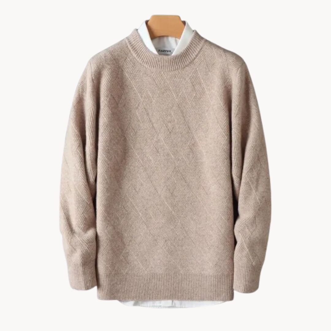 Suéter Tejido Jacquard