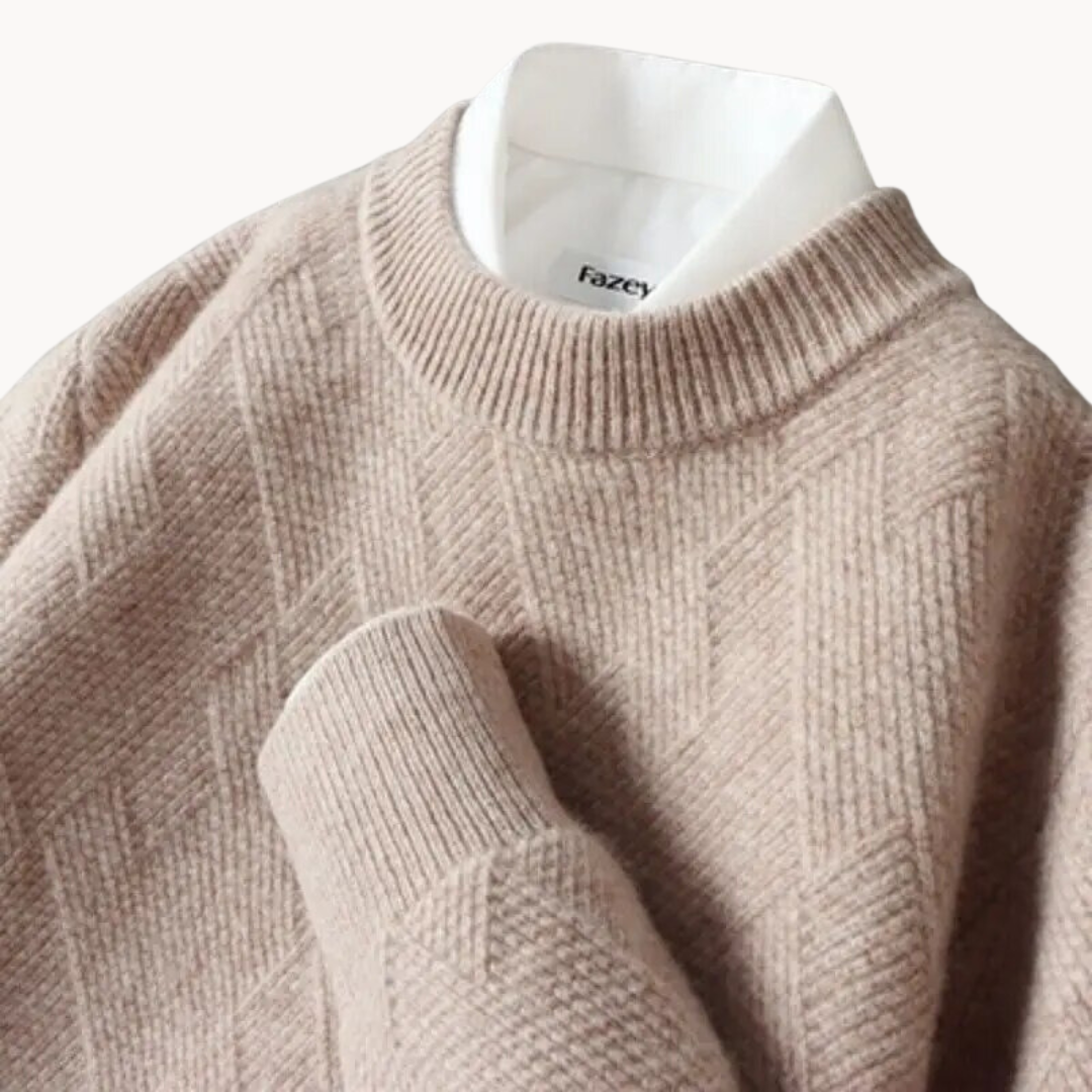 Suéter Tejido Jacquard