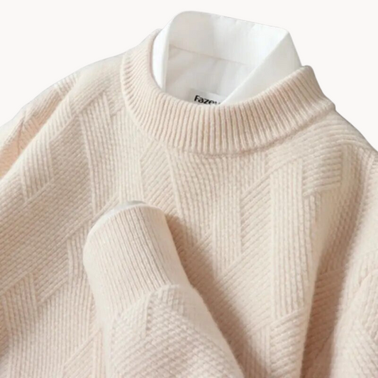 Suéter Tejido Jacquard