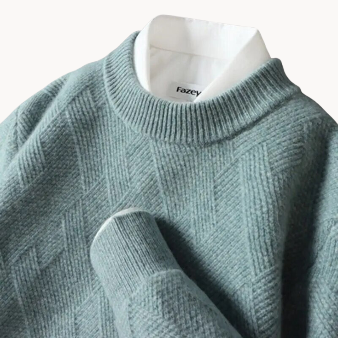 Suéter Tejido Jacquard