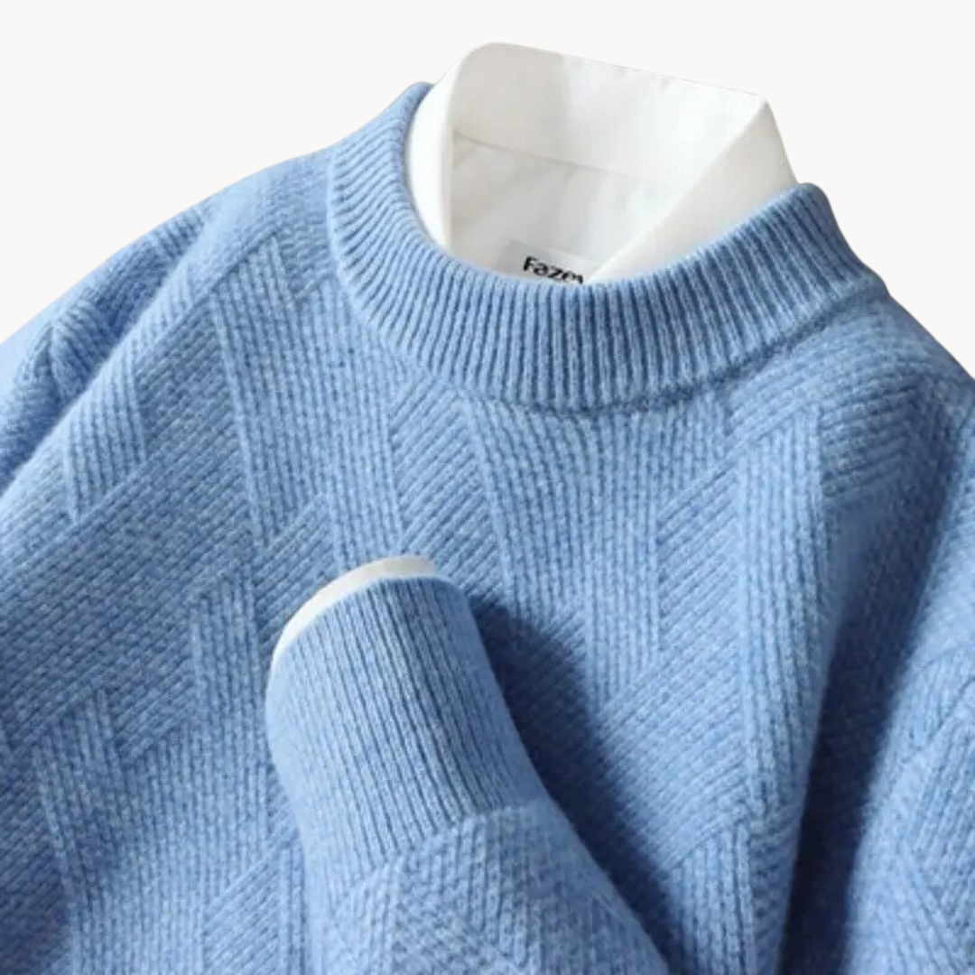 Suéter Tejido Jacquard