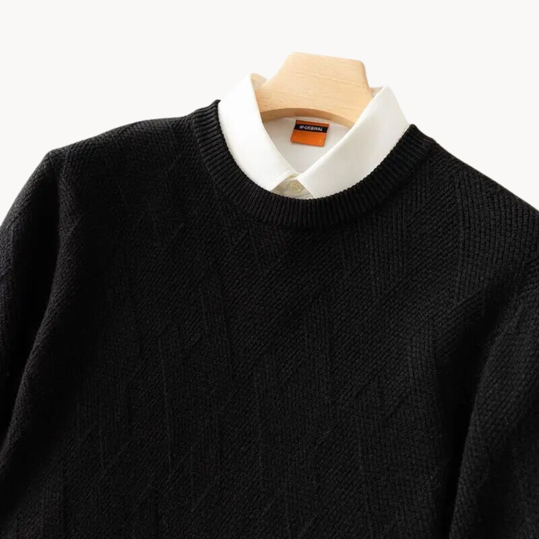 Suéter Tejido Jacquard