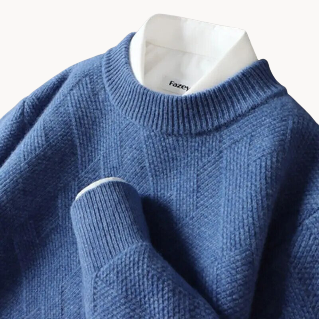 Suéter Tejido Jacquard