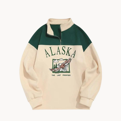 Suéter AK con Cuello Quarter Zip