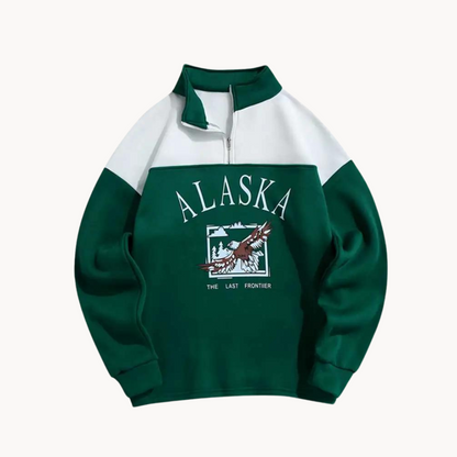 Suéter AK con Cuello Quarter Zip