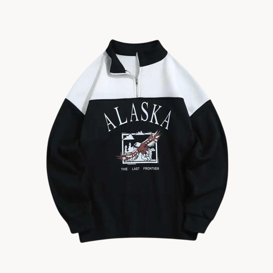 Suéter AK con Cuello Quarter Zip