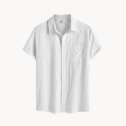 Polo de Jacquard de Algodón