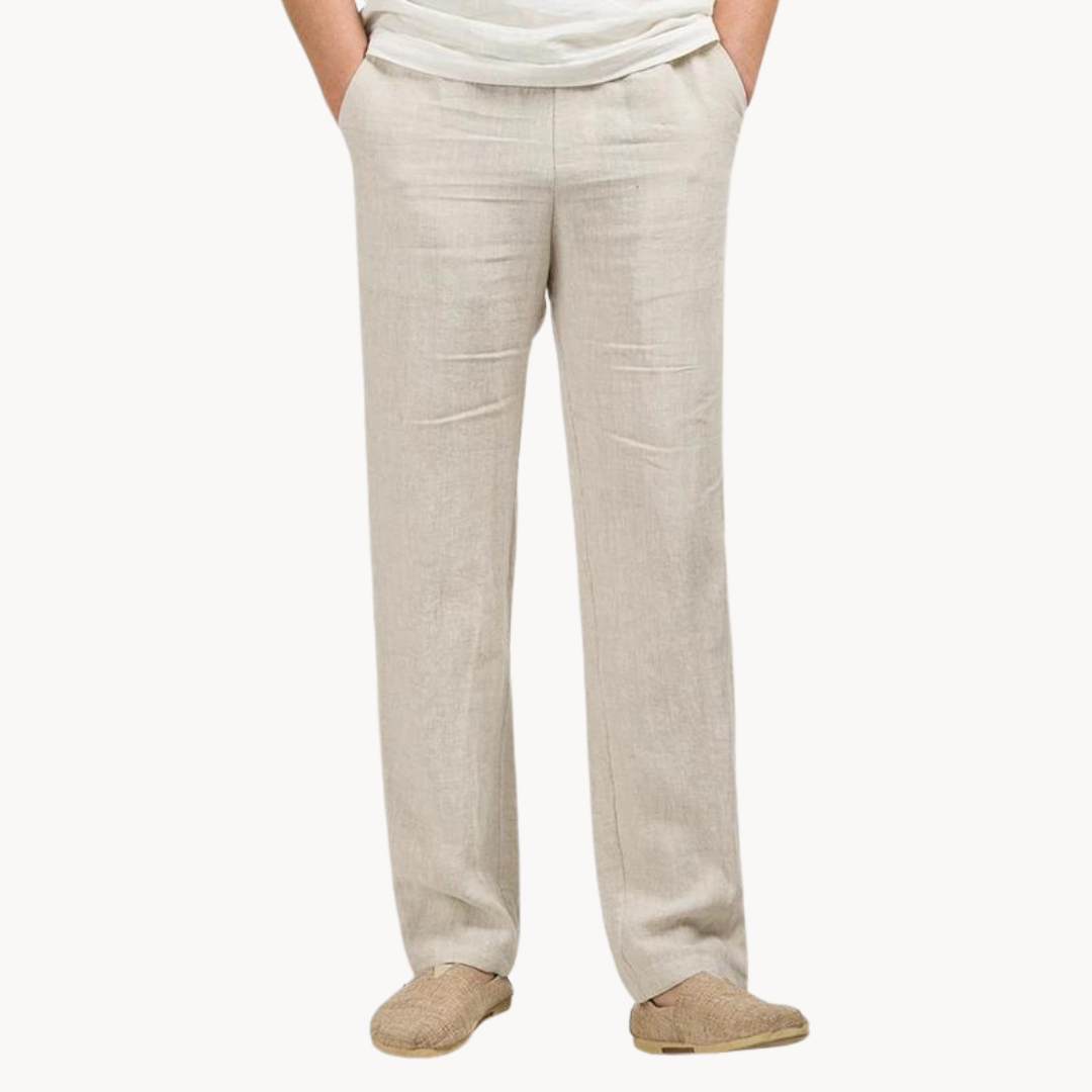 Pantalón Yves Relajado de Lino