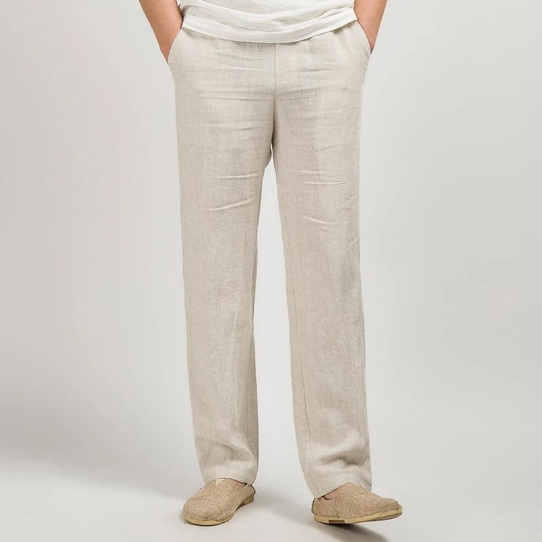 Pantalón Yves Relajado de Lino