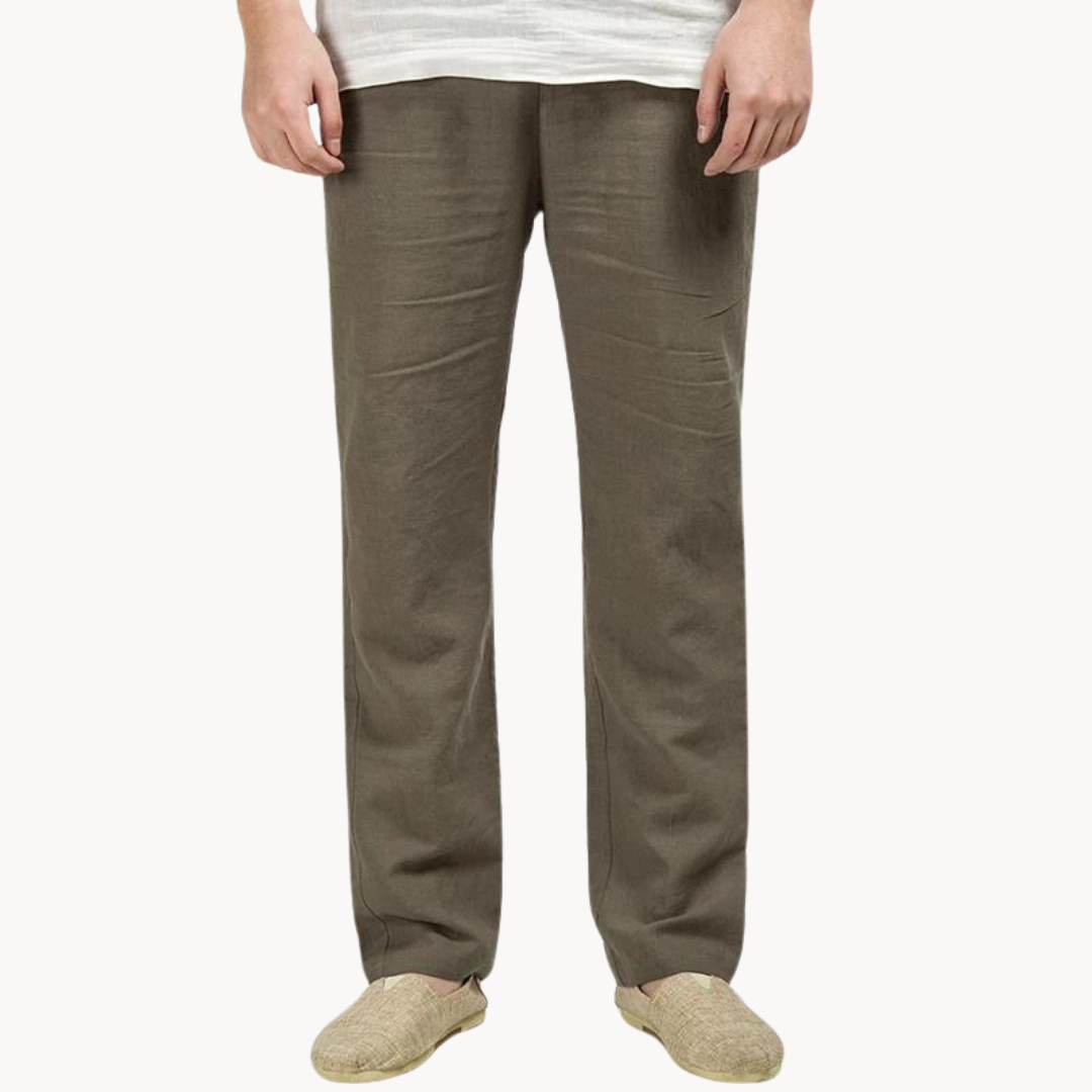 Pantalón Yves Relajado de Lino