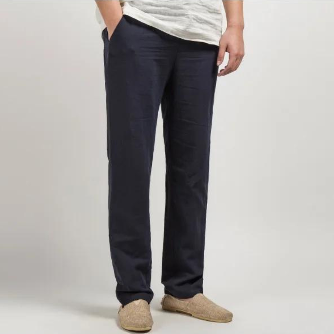 Pantalón Yves Relajado de Lino