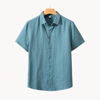 Camisa Royale de lino con botones