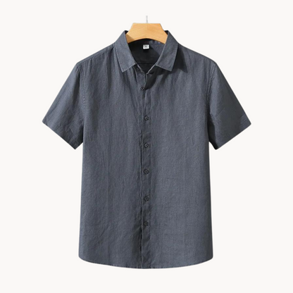Camisa Royale de lino con botones