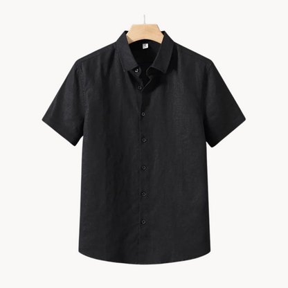 Camisa Royale de lino con botones