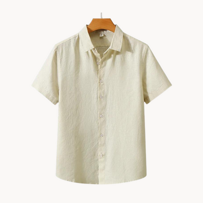 Camisa Royale de lino con botones