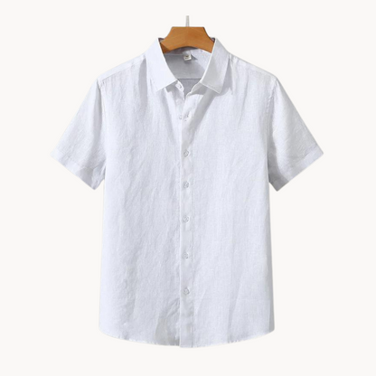 Camisa Royale de lino con botones