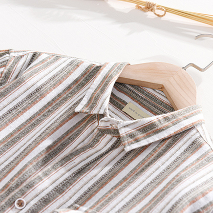 Camisa Baron de Lino y Algodón