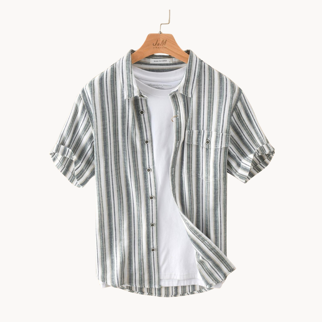 Camisa Baron de Lino y Algodón