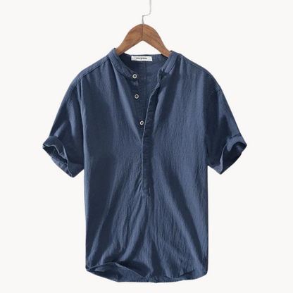 Capri Coast Linen Shirt