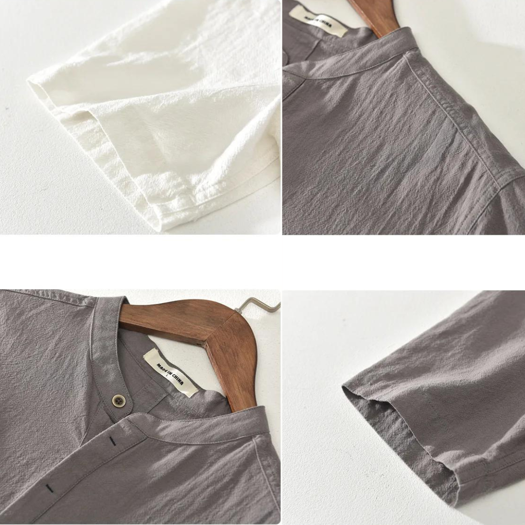 Capri Coast Linen Shirt