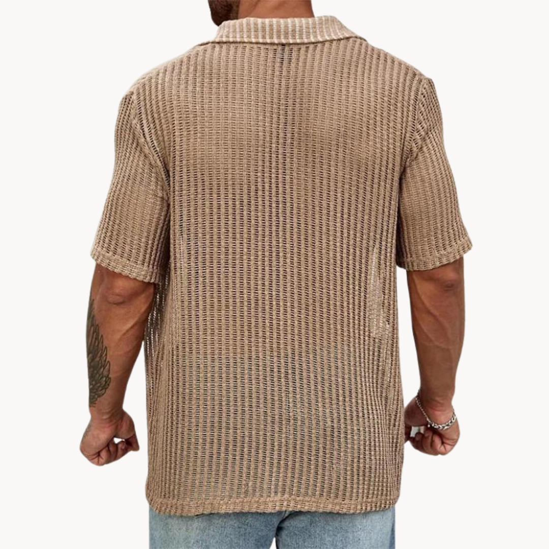 Camisa Tejida Milano Hollow