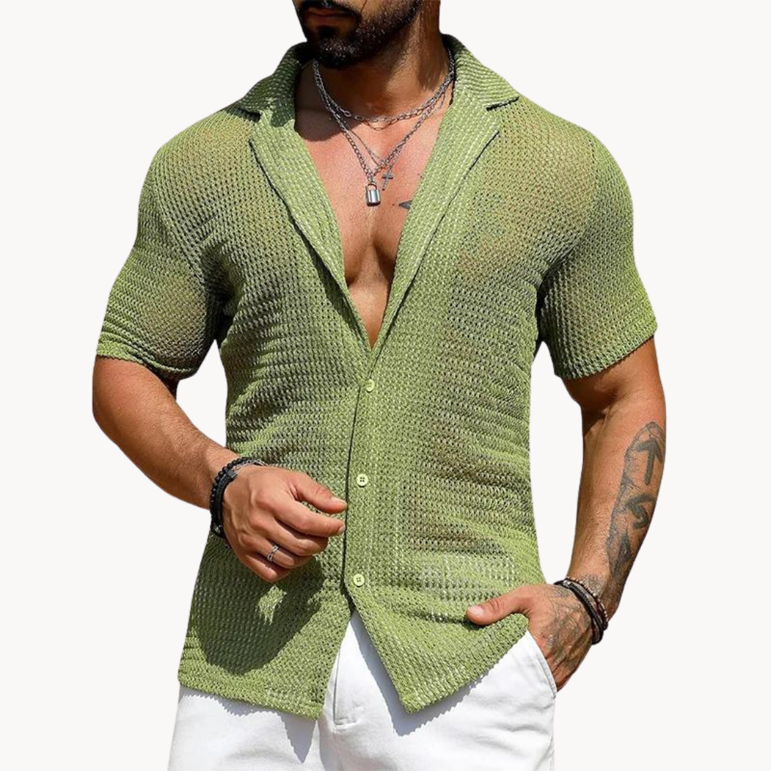 Camisa Tejida Milano Hollow