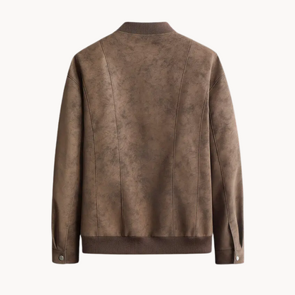 Chaqueta Bomber Harbor en Gamuza