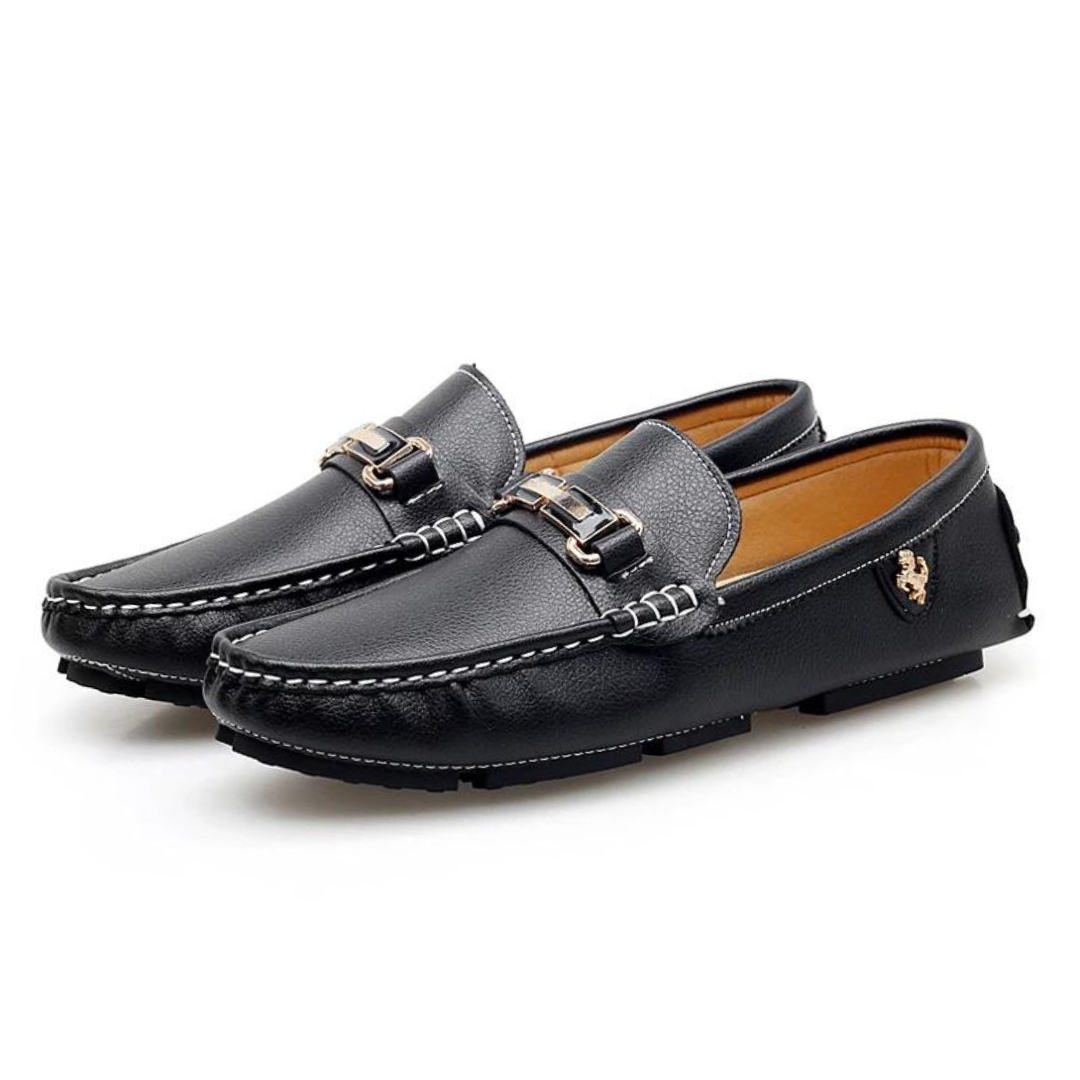 Mocasines de Cuero Bari