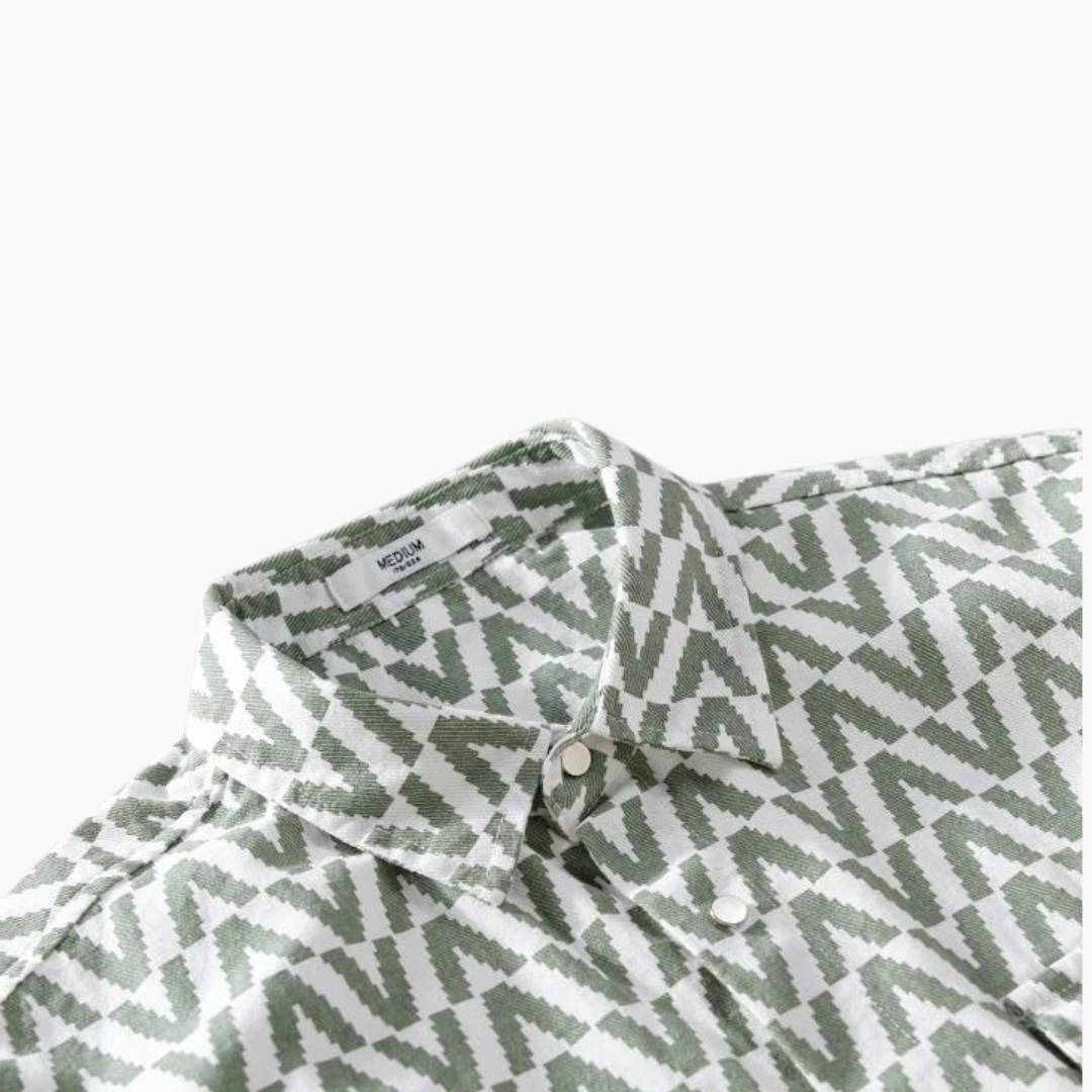 Camisa Kjell de Algodón