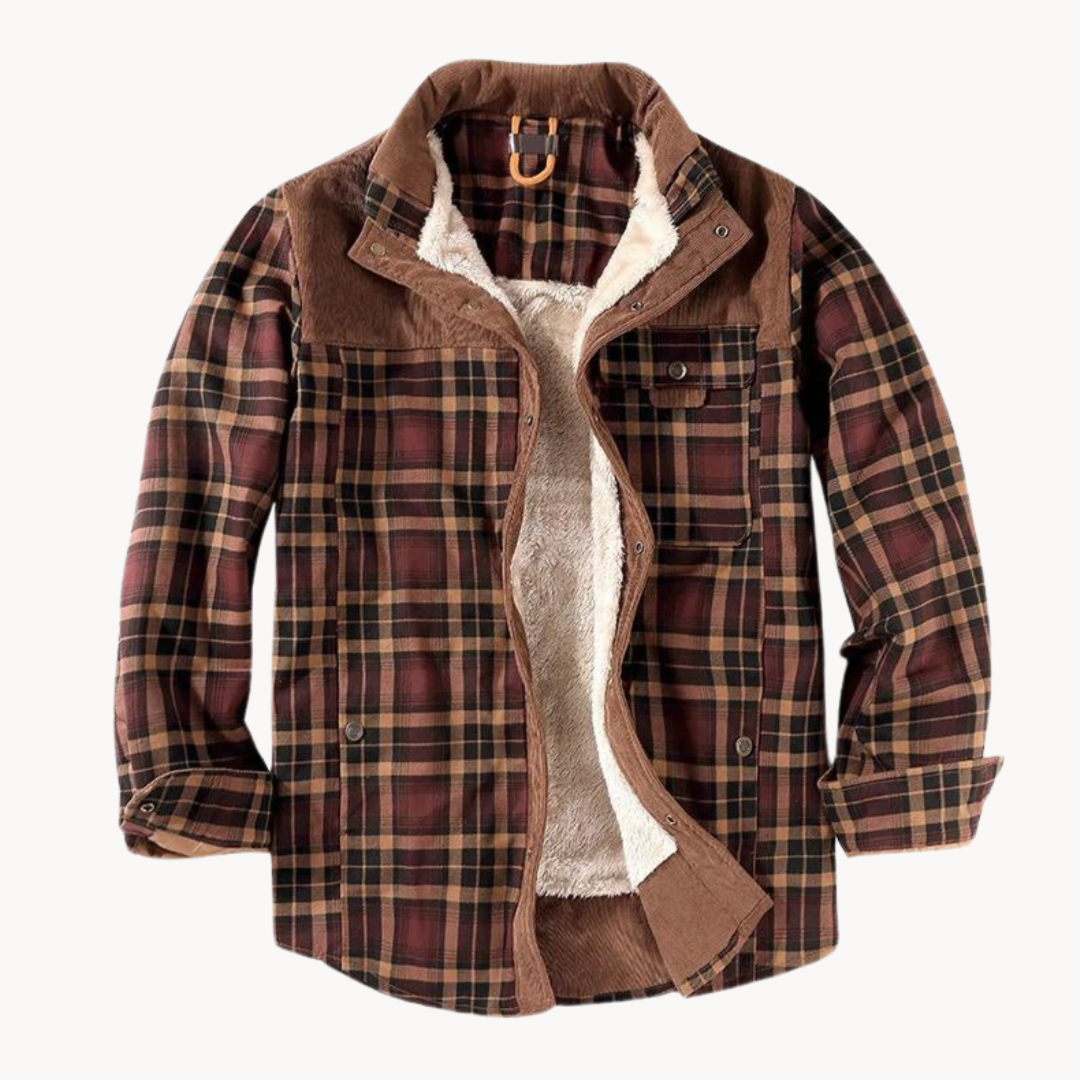 Camisa de Franela Acolchada Boulder