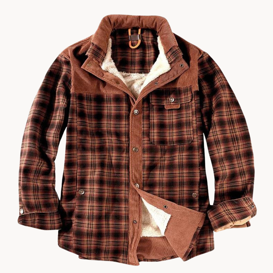Camisa de Franela Acolchada Boulder