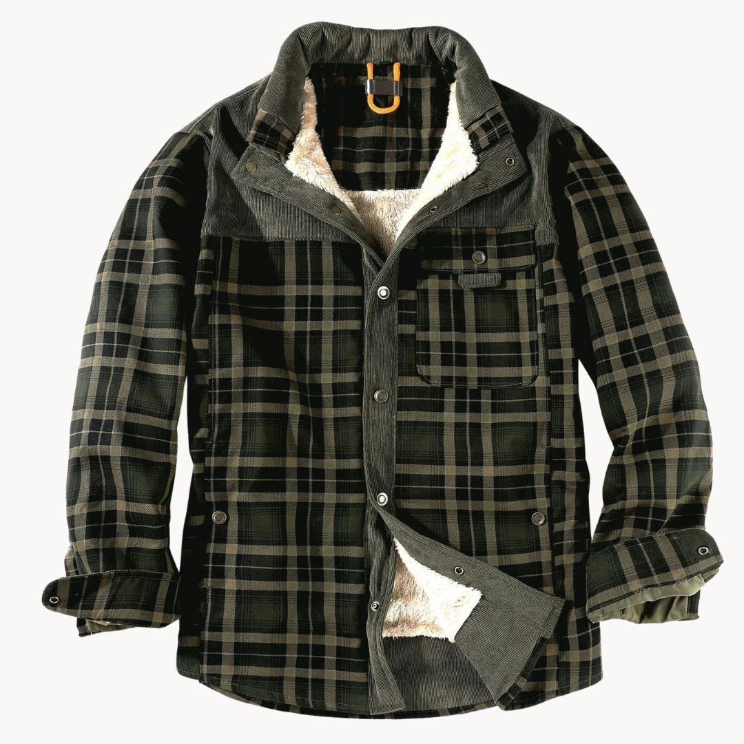 Camisa de Franela Acolchada Boulder
