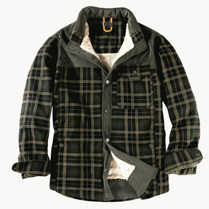 Camisa de Franela Acolchada Boulder