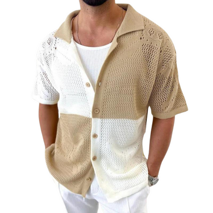 Camisa de Punto Malla Cascade