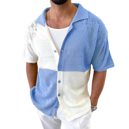 Camisa de Punto Malla Cascade