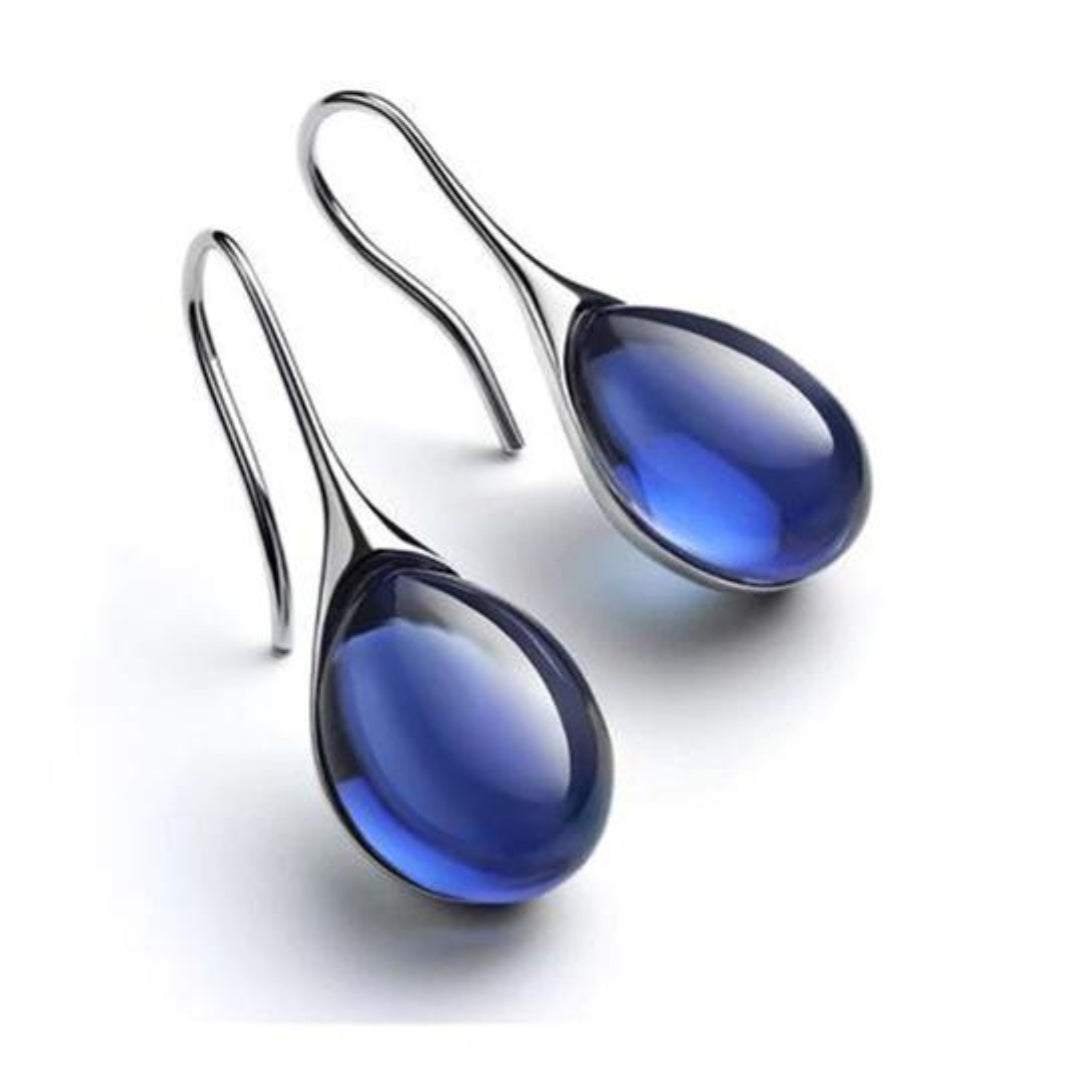 Pendientes colgantes chic con cristales