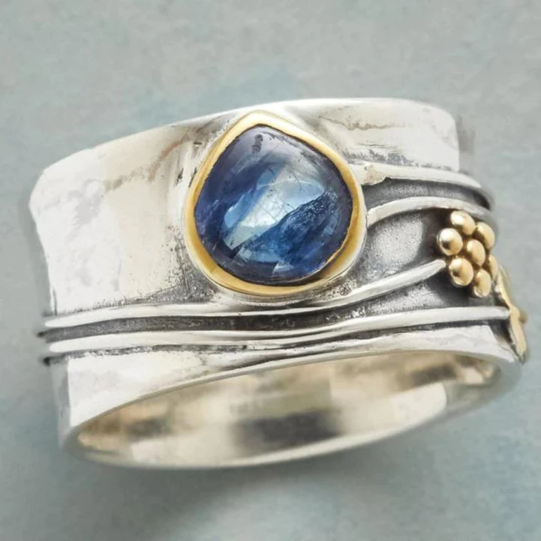Anillo Noche Azul™ – Brillo clásico