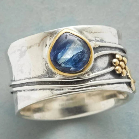 Anillo Noche Azul™ – Brillo clásico