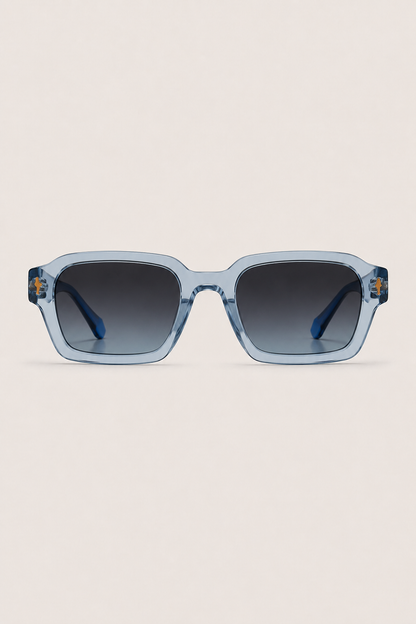 Nereo | Gafas de Sol Azul Transparente