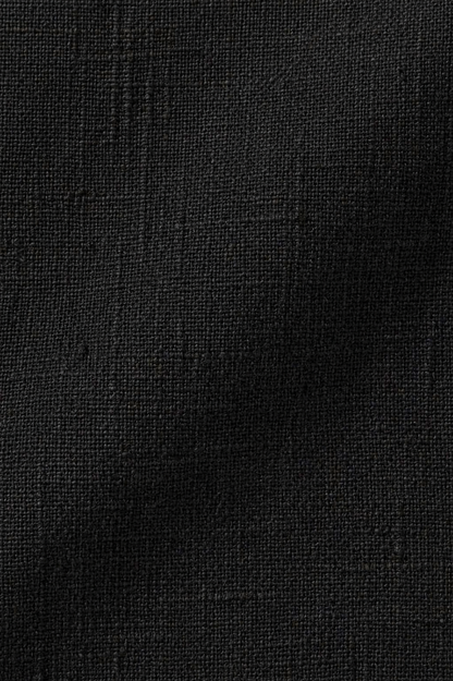 Luca | Pantalón de Lino Negro