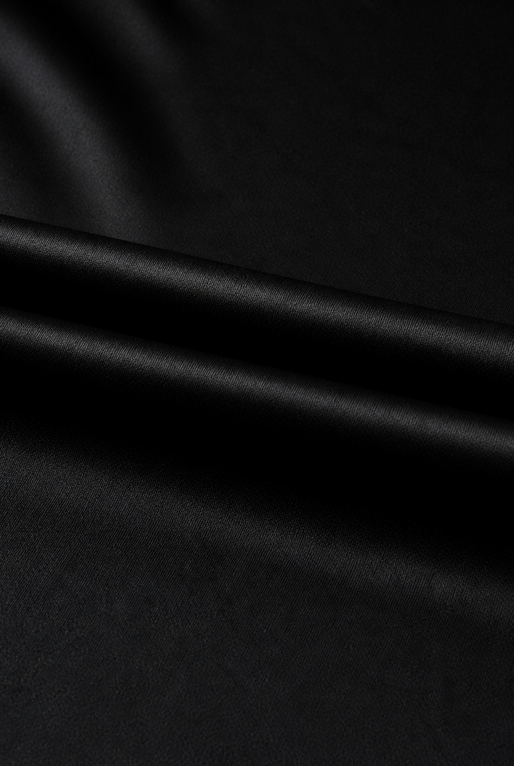 Alessio | Camiseta de Algodón Mercerizado Negra