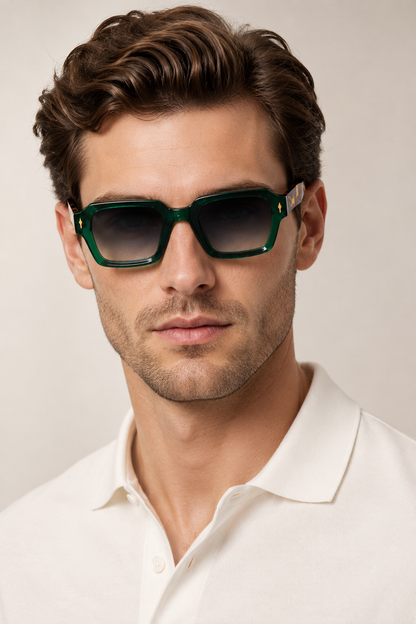 Leone | Gafas de Sol Carey Verde