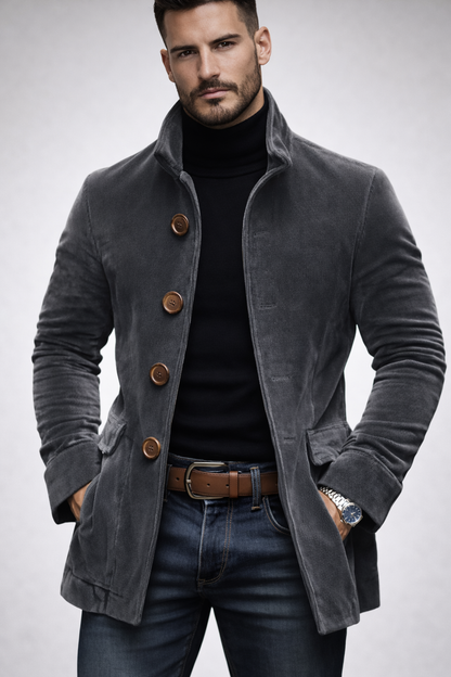 ROBERTO™ | CHAQUETA DE ALGODÓN EN CANALÉ