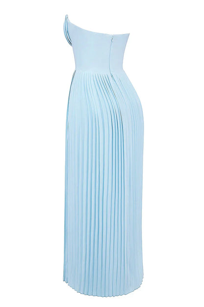 Aurora – Pleated Sculpt Maxi Dress