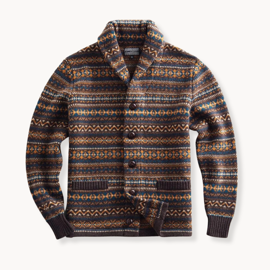 Cárdigan con Cuello Chal Soft Blend